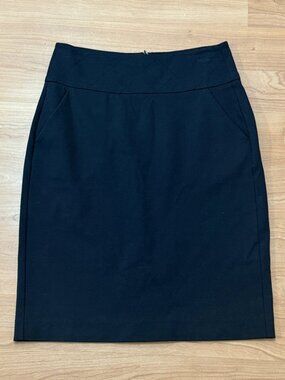 Cabi Skirt Womens 4 High Waist Pencil Career work stretch 739 Pockets
